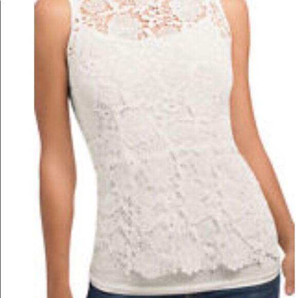 CAbi Needle Lace Shell, size XS - Picture 1 of 7